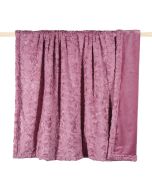 pad Faux-Fur Luxus-Decke BARDOT Webpelz 140 cm x 190 cm rosa pink