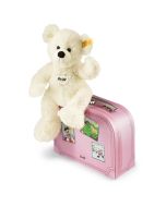 Steiff Lotte Teddybär 28 cm weiss im Koffer