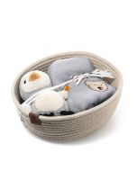 Steiff Geschenkset Lio Pinguin mit Rassel und Latz 242977 