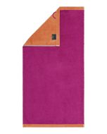 Cawö Handtuch Lifestyle Splash 7071 pink/mandarine 50x100 cm