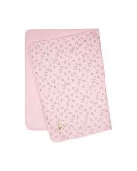 Steiff Jersey Babydecke Lio Pinguin ungefüttert rosa pink lady 90 cm x 60 cm