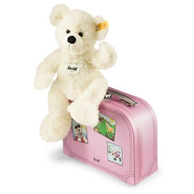 Steiff Lotte Teddybär 28 cm weiss im Koffer 