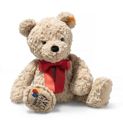 Steiff Jimmy Teddybär – Happy Birthday 35 cm optional mit Wunschname bestickt