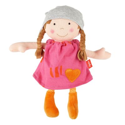 Sigikid Stoffpuppe Brenda Bilipup 24 cm pink 39409
