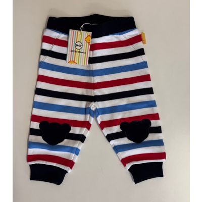 Steiff Jogginghose bunt weiß gestreift Gr. 62
