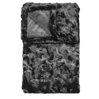 pad Faux-Fur Luxus-Decke BARDOT Webpelz 140 cm x 190 cm stone